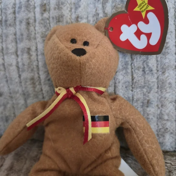 TY Beanie Baby Lot Goochy Bernie Batty Hippity Goatee Seamore 90s Vintage Set 8 - Picture 14 of 16